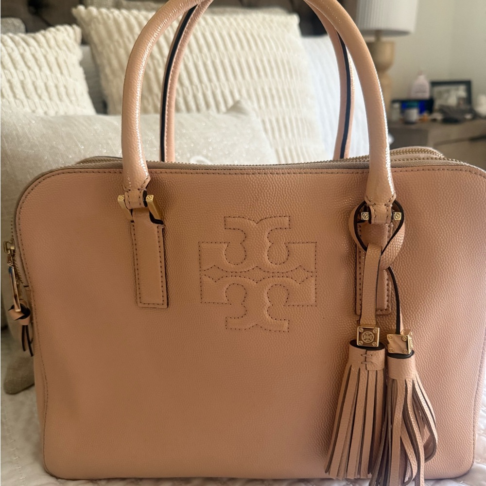 Tory Burch Blush (light pink)Leather Handbag